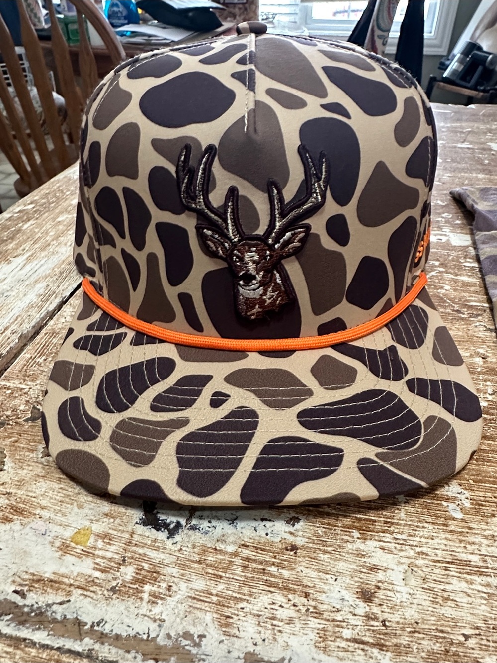 Southern String Hat Co Duck Camo Snapback Hat + Bonus Neck Gaiter NWT